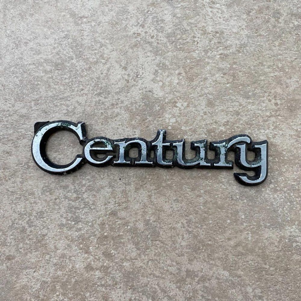 Vintage Buick Century Car Automobile Emblem